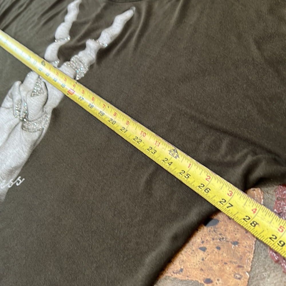 Aran's Den Graphic dolmen sleeve tee with sparkles sz2XL - Picture 3 of 7